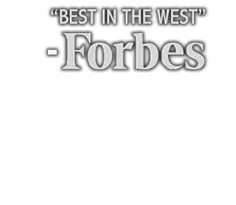 Accolade for Sacramento Scream Park by Forbes that says "Best in the West".